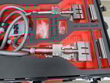 Ultrasonic sealing jaws, PSG Lee / Psg Lee Inc., 4 & 5/16" wide, parts