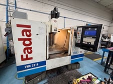 Fadal #VMC2216, vertical machining center,Fadal CNC32MP Control, 22" X, 16" Y, 20" Z, 10000 RPM, Cat 40, 21