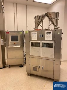 8 Ton, Elizabeth Hata #HT-X55LD-U, Tablet Press, 55 Station, 16 mm diameter Tablet, 14 mm fill, 528k TPH (2
