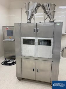 8 Ton, Elizabeth Hata #HT-X65LD-U, Tablet Press, 65 Station, 13 mm diameter Tablet, 18 mm fill, 624k TPH, AS