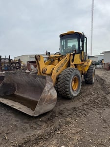 New Holland #LW-170.B, #0648Y, bucket wheel loader, 8837 hours