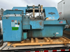 14" x 16" DoAll #C-4100NC, programmable automatic horizontal band saw, 40-360 FPM, 1.25" x186" blade