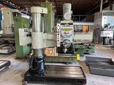 4.3'-11-7/8" Willis #RD-1300H, radial arm drill, power elevation/clamping, 7.5 HP, 2008