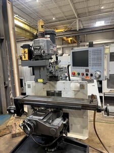 Bridgeport, Hardinge #EZ-Vision, 3-Axis CNC knee mill, 9" x48" table, 2 HP, power draw bar