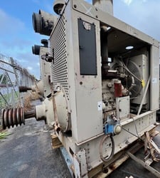 84 HP Cummins #G5.9, industrial Natural gas engine power units, 1800 RPM, PTO & canopy enclosure, 2006