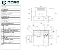 1500 kVA 13800 Delta Primary, 480Y/277 Secondary, Pad, Unused(13 shipment available in 10 days)
