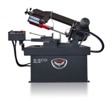 12" x 9" or 13.7" x 12.6" RMT S-ECO #PDM-9-12 / #PDM-12-13, manual horizontal miter bandsaw, pivot double
