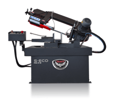 12" x 9" or 13.7" x 12.6" RMT S-ECO #PDM-9-12 / #PDM-12-13, manual horizontal miter bandsaw, pivot double