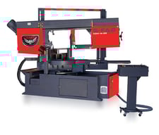 14.2" x 25.1" or 18" x 25.2" RMT S-FAB #CDM-14-25 / #CDM-18-25, semi automatic horizontal bandsaw, column