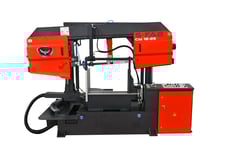 RMT S-FAB #CM, semi automatic horizontal bandsaw, 3 models, column single miter, variable speed 328 FPM,