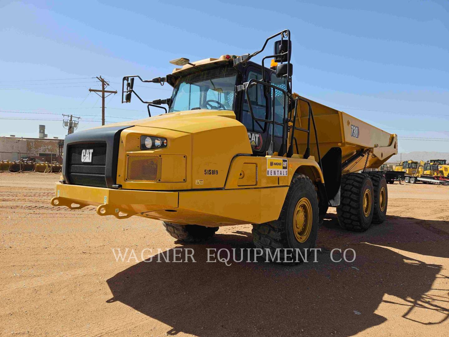 Caterpillar 73004, Articulated Truck, 387 hours, S/N: 3T303798, 2024