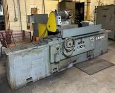 18" x 48" Landis #3R, universal cylindrical grinder, 7" work rest capacity, 14" x 1.5" x 5" grinding wheel, 3