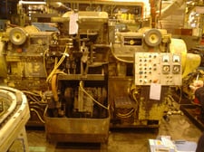 Besly #DH6-30, double disc grinder, 30" diameter wheel, 4.5" width Part w/2" width Abrasive, 38" rotary