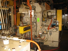 Gardner #SDG6-40, double disc grinder, Reciprocating Horz. spindle, 30" x 30" x 3" thick work capacity, 40"