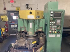 Koyo #KVD-4500, CNC Vertical Double Disc Grinder, 4" outside dimension x 2" width Grinding capacity, 18"