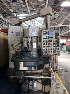 Koyo #KVD-300C, CNC Vertical Double Disc Grinder, 4" outside dimension x 2" width Grinding capacity, 12"