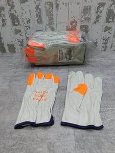 12 NEW Pair PIP Industrial Driver Gloves, 100% Cowhide Leather, 990KOT/XL, XL