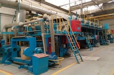 Polytype aluminum lamination & coating line, wet & dry, aluminum, paper & film, 2 drying tunnels