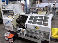 Bridgeport, Romi #EZ-Path-SD, CNC lathe, 17" swing, 8" chuck, 2.08"bore, 40" centers, A2-5, 25-4000 RPM