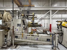 15000 lb. Coe Press Equipment #CPR--PO-15024 & CPPS-350-18, coil reel & straightener, 18" wide, .110"thick