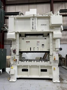200 Ton, Minster #E2-200-72-36 Hevi-Stamper, straight side double crank press, 6" stroke, 26.5" Shut Height