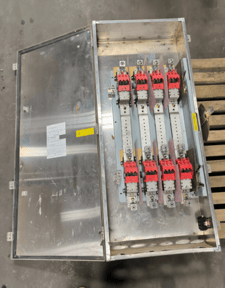 Image for 400 Amp. Eaton Cutler Hammer #DT465UWK, Dbl Throw Safety Switch, 600 VAC, 4P, 3R weather protected enclosure, Stainless Steel