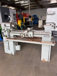 12.5" x 36" Clausing #5914, Engine Lathe, 8" swing over cross slide, variable speed 52-2000 RPM, 3 HP