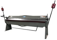 14 gauge x 10' GMC #BB-1014-6HD, Sheet Metal Finger Brake, Box & Pan, 1" adj