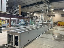 3.54" Lima Extrusion Profile, co-extrusion line, 28:1 L/D Air cooled Barrel, Pmron Touchscreen Control