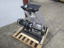 8.9" x 10.4" Rapid #RG2, granulator, 3 HP, 2 bed knives, 3 fly knives