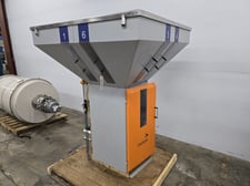 Motan # gravicolor-100, 6 component gravimetric blender, 2200 lb/hr