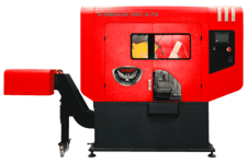 RMT S-GENIUS #HSC, servo feed cold saw, 3 models, 31" stroke feed, 14" or 17" or 18" blade diameter, 20 HP