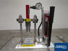 GlobePharma #MTCM-II, Single Station Manual Tablet Press