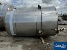 3200 Gal ICCNW Mix Tank, 304 Stainless Steel, 3 HP, 87" diameter x 120", w/ agitator & baffles, TK 305, 2021