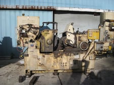 Cincinnati No. 325-12, centerless grinder, 6" diameter work capacity, 12" thru-feed work rest, 24" diameter x