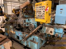 Cincinnati No. 340-20 Mdl. DE, twin grip centerless grinder, 6" diameter work capacity, 20" thru-feed work