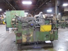 Cincinnati No. 340-20 Mdl. DE, twin grip centerless grinder, 6" diameter work capacity, 20" thru-feed work