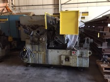 Cincinnati No. 340-20 Mdl. DE, twin grip centerless grinder, 6" diameter work capacity, 20" thru-feed work