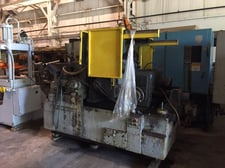 Cincinnati No. 340-20 Mdl. DE, twin grip centerless grinder, 6" diameter work capacity, 20" thru-feed work