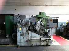 Cincinnati No. 440-20 Mdl. DE, twin grip centerless grinder, 10" diameter work capacity, 20" thru-feed work