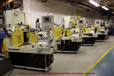 Cincinnati No. 2 Mdl. O-M, centerless grinder, 3.5"/4.75" diameter work rest capacity, 20" diameter grinding