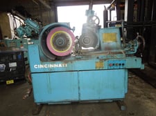 Cincinnati No. 2 Mdl. O-M, centerless grinder, 6" Infeed work rest, 20" diameter grinding wheel, 12" diameter
