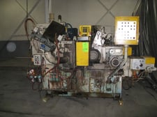 Cincinnati No. 220-8, centerless grinder, 4.75" diameter work capacity, 3" diameter work rest capacity, 24"