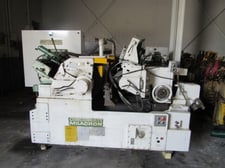 Cincinnati No. 340-20 Mdl. DE, twin grip centerless grinder, 6" diameter work capacity, 57.5 thru-feed work