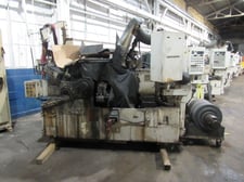 Cincinnati No. 340-20 Mdl. DE, twin grip centerless grinder, 6" diameter work capacity, 20" thru-feed work