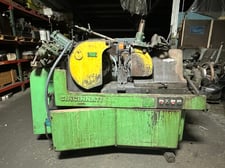 Cincinnati No. 2 Mdl. O-M, centerless grinder, 6" thru-feed work rest, 24" diameter x 8" width grinding