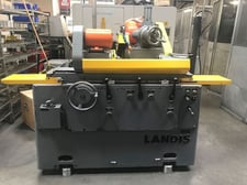 6" x 18" Landis #1R, plain cylindrical grinder, 16" x 1.5" x 5" grinding wheel, 3 HP, 1755 RPM