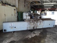 10" x 72" Norton #CTU, plain cylindrical grinder, 30" x 3" x 12" grinding wheel, 2-240 IPM, 15 HP, 1800 RPM