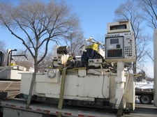 10" x 36" Cincinnati #430-DA, angle head grinder, 30 deg., 36" diameter x 9.5" width grinding wheel