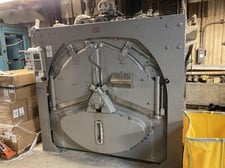 650 Lb. Milnor #72044WP2, split pocket design washer, 480 V.